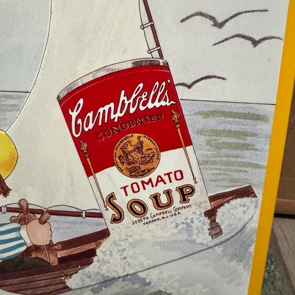 1993 Campbell’s Soup Sign #9 Sailboat AAA Vintage - Picture 6 of 9